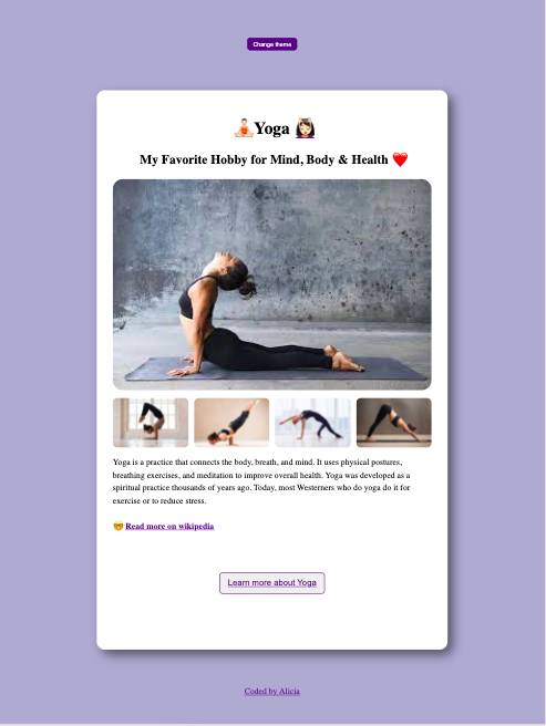 Yoga project preview image