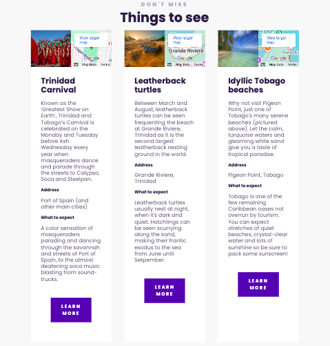 Trinidad things to see